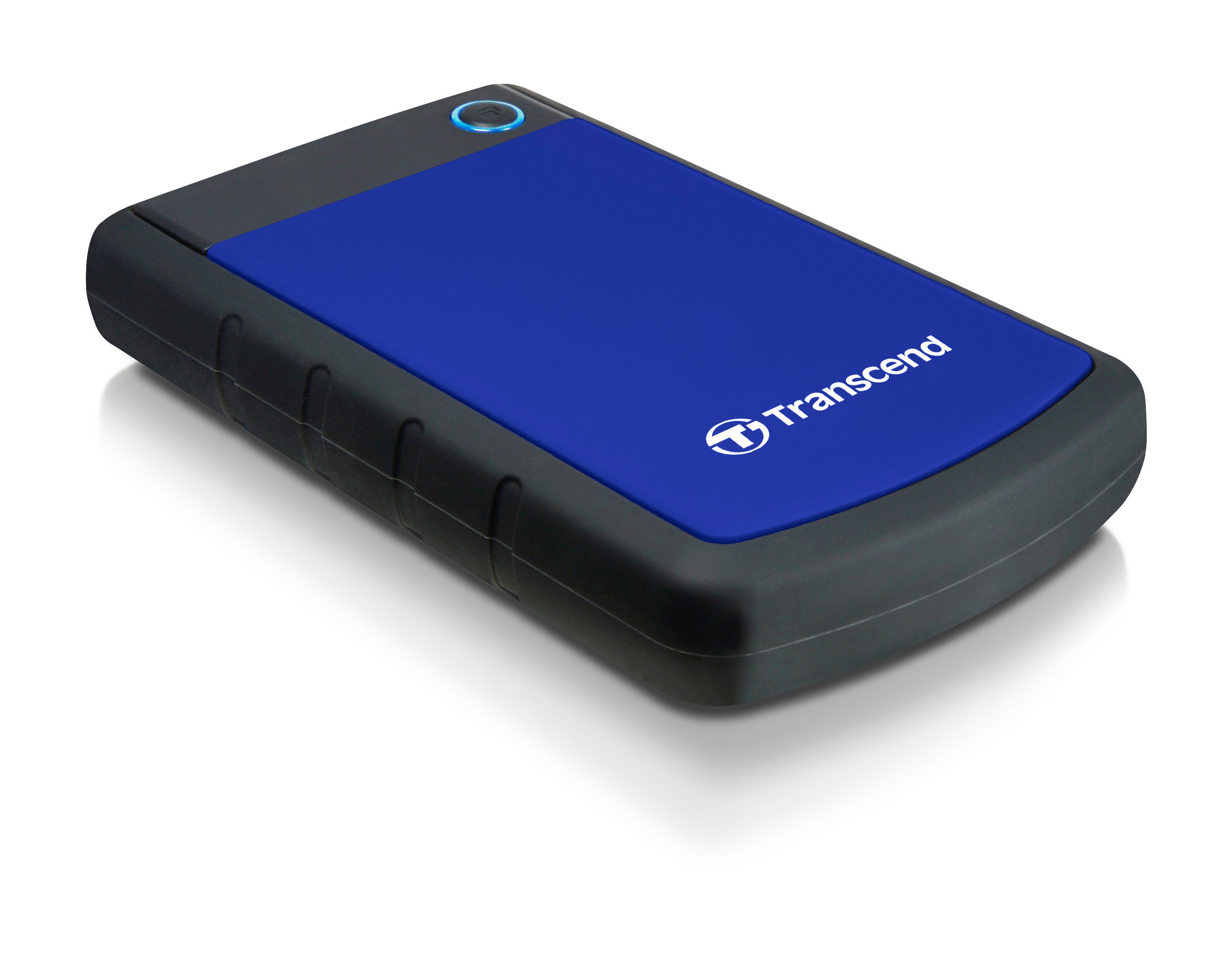 2.5 Disco Duro externo 2tb transcend usb 3.0 antigolpes storejet 25h3 negro azul hdd h3 2 2000gb ts2tsj25h3b