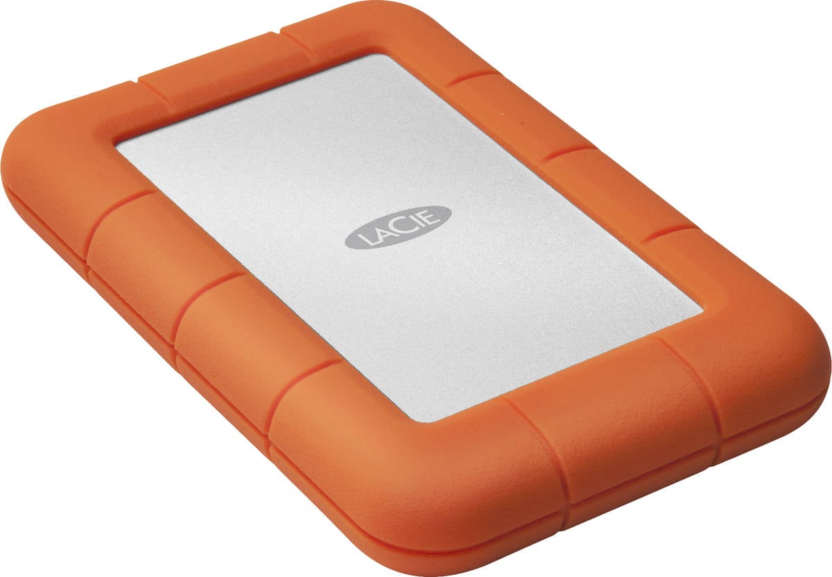 Disco HDD externo LACIE Rugged Mini (4 TB - USB 3.1)