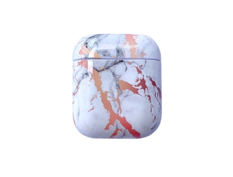 Funda protectora para AirPods - Mármol blanco NORTHIX