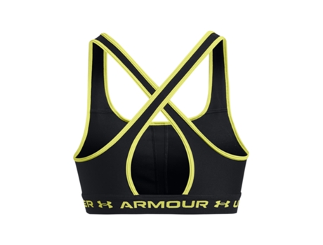 Sujetador de Mujer para Fitness UNDER ARMOUR Sujeción Moderada Crossback Verde (XS)