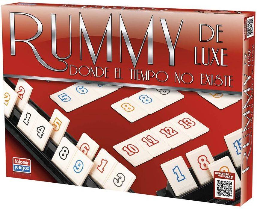 Juego de Mesa FALOMIR Rummy De Luxe (Edad Mínima: 9)