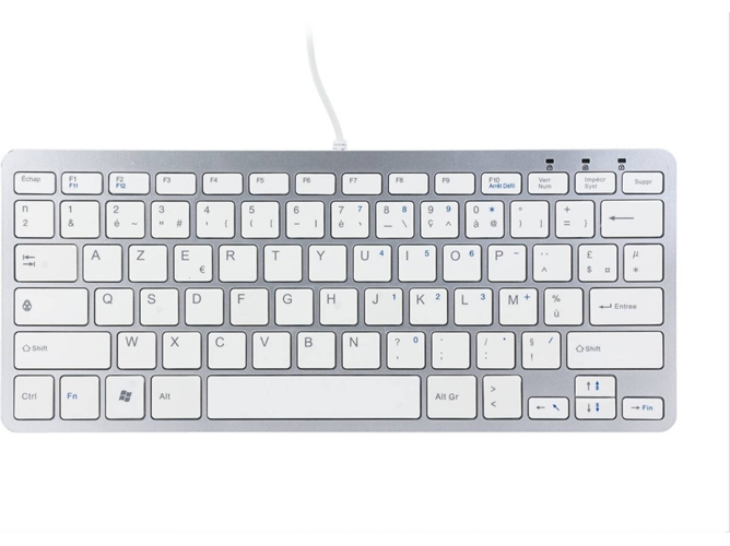 Teclado R-GO TOOLS RGOECAYW (Con Cable - Layout Francés)