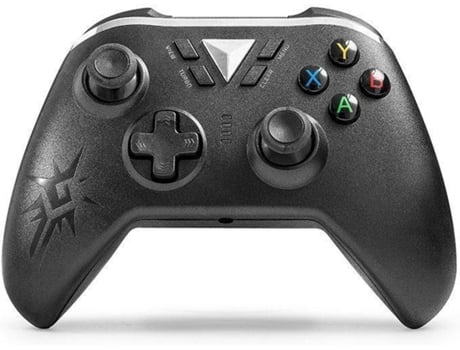 Controlador Inalámbrico para Xbox One 2.4Ghz Gamepad Inalámbrico Controlador de Juego Inalámbrico Compatible con Xbox One/Ps3/PCNegro YIZHOOD