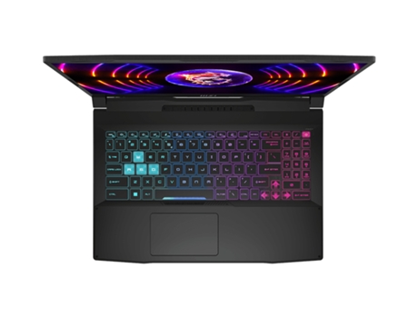 Portátil MSI 72836 (15.6 '' - Intel® Core™ i7 i7-12650H - RAM: 16 GB - 512 GB SSD - NVIDIA GeForce RTX 4070)