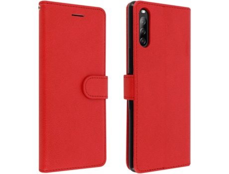 Funda Sony Xperia L4 AVIZAR FOLIO-DRAG-RD-XPL4 Rojo