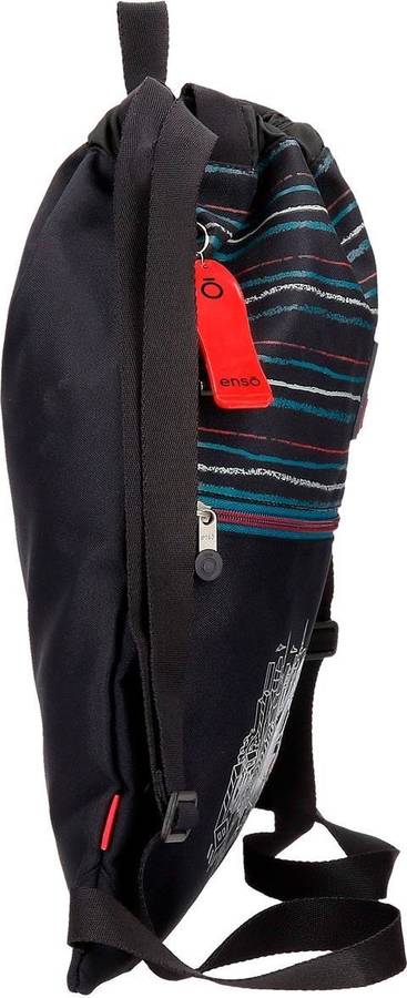 Enso Wall Ride mochila saco niños negro 35x46 cms maleta