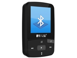 JEIIBRZUI Reproductor Mp3 Negro 8Gb