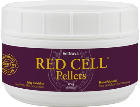 Red Cell Pellets 425 gr 1 bolsa morado complemento alimenticio para caballos vetnova 425g