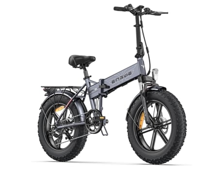 Bicicleta Eléctrica Plegable ENGWE EP-2 Pro 750W Bateria 48V13Ah Vel. 25KM/h Pantalla LCD Suspensión Delantera