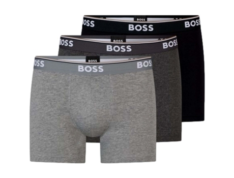 Bóxer de Hombre HUGO BOSS Boxerb Power Gris (2XL)