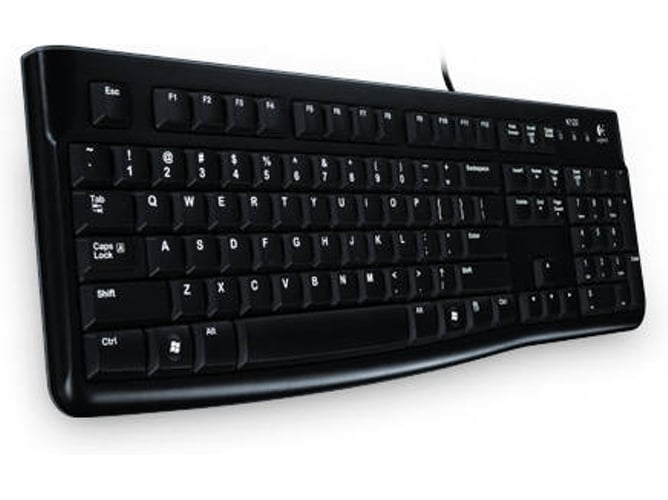 Teclado LOGITECH K120 (Con Cable - Layout Estónia)