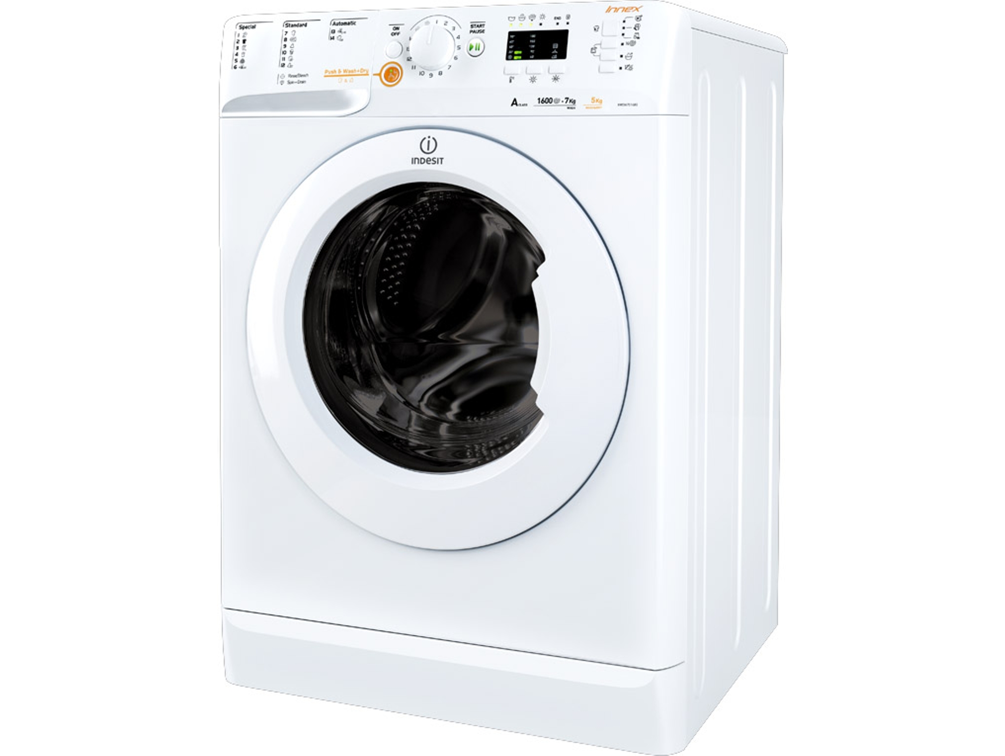 Lavasecadora INDESIT XWDA 10XW (5/7 kg - 1600 rpm - Blanco)