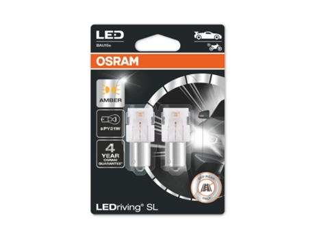 Kit 2 Bombillas Led Py21W 12V1.3W Ledriving® Sl Amarillo OSRAM