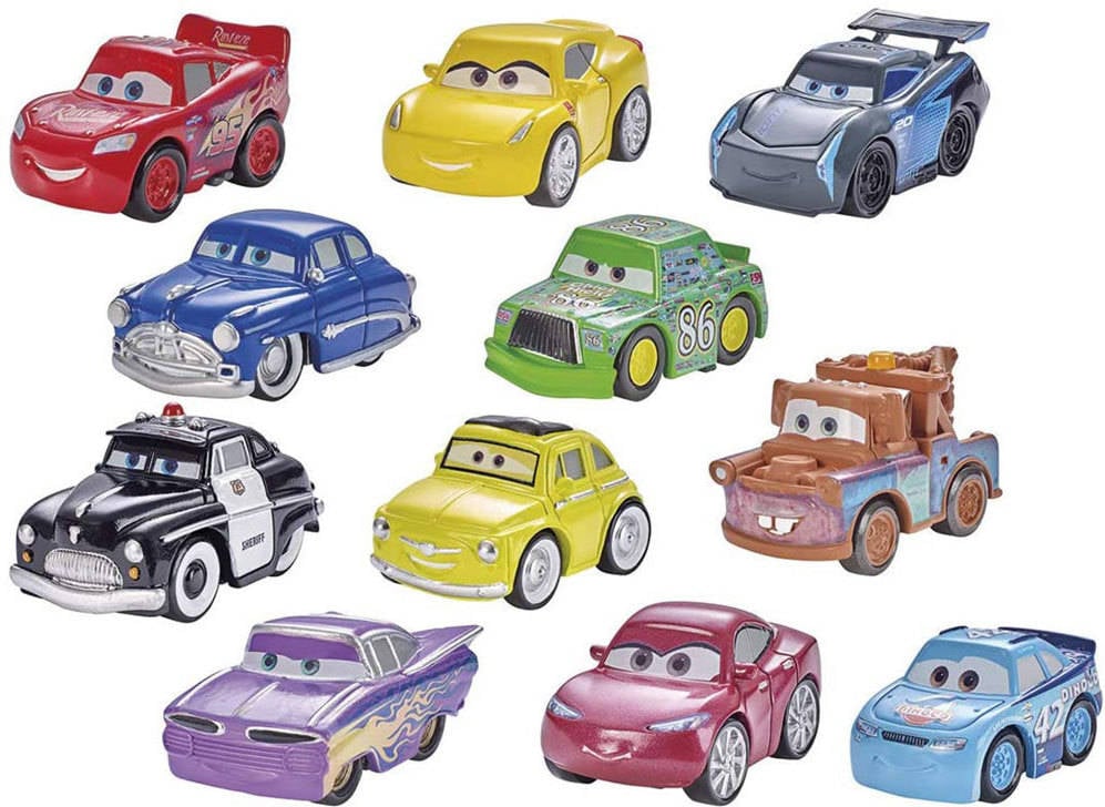 Coches DISNEY Cars Sort Mini Racers Blister (Edad Mínima: 3 Años - 11 x 3 x 11 cm- Artículo Surtido)