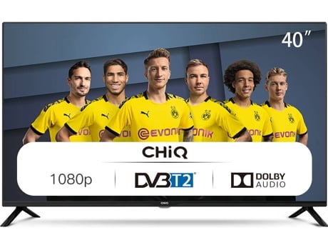 Chiq L40g4500 Televisor led lcd 40 pulgadas sintonizador triple dvbtt2cs2 reproductor multimedia mediante puerto usb dolby audio 3 conexiones hdmi 2 direct fullhd tv x