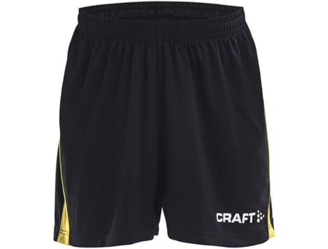 Pantalones para Hombre CRAFT Progress Negro para Fútbol (146 - 152 cm)