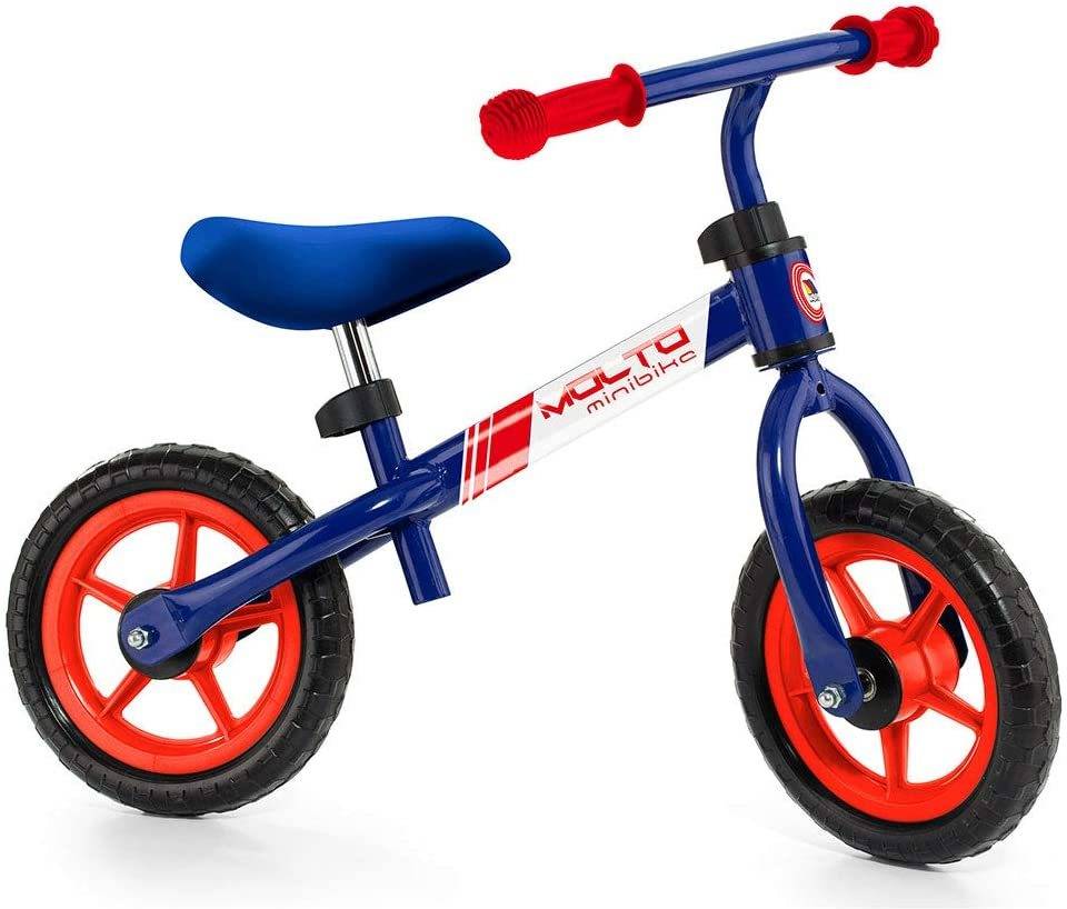 Bicicleta sin Pedales MOLTO Minibike (Edad Mínima: 2 Años - Azul)