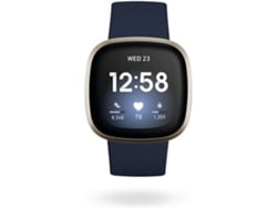 Reloj Deportivo FITBIT BY GOOGLE Versa 3 (Bluetooth - Hasta 6 días de autonomía - Pantalla táctil - Azul)