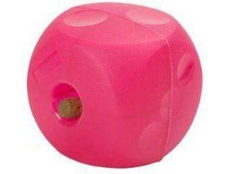 Juguete KRUUSE Kruuse Snack Dispenser Buster Soft Cube Rosa (10-12 cm)