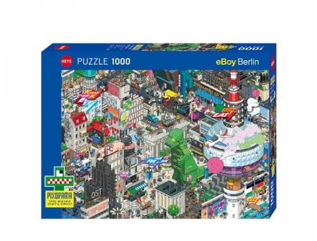 Puzzle 1000 pcs eBoy Berlin Quest (14 años)