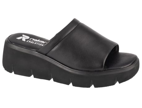 Sandalias de Mujer RIEKER Piel Negro (39)