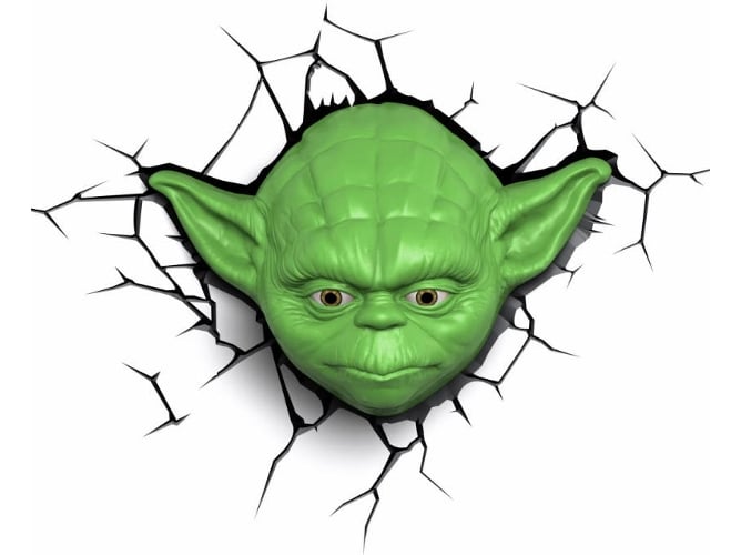 3d Light Fx yoda star wars rdrs261007 3dlightfxlámpara sw multicolor led3dl1001 3dlightfx