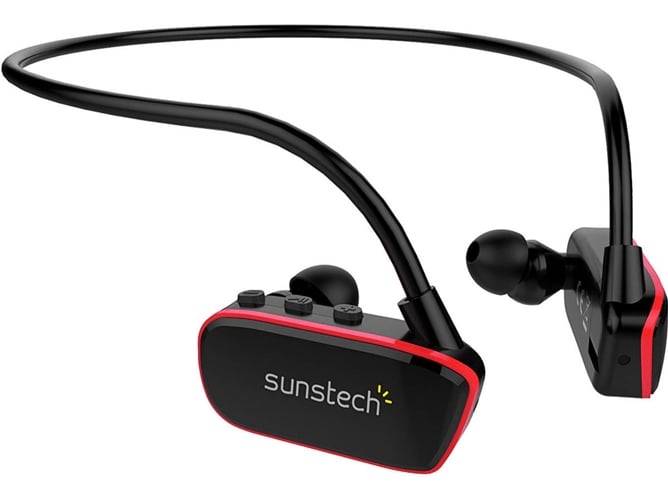 Reproductor MP3 SUNSTECH Argos Rojo