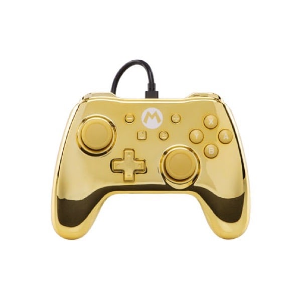 Mando para Nintendo Switch DIMELEC Switch Core Chrome Gold Mario Dorado