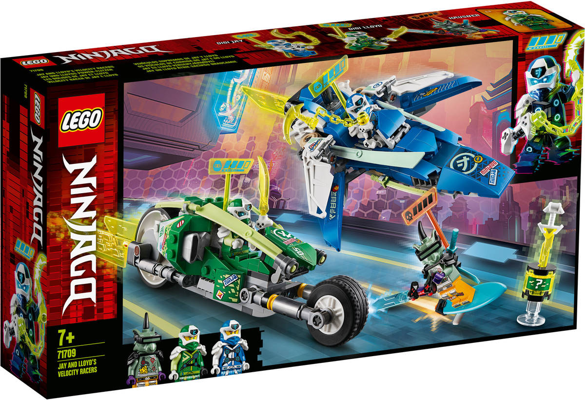 Lego Ninjago 71709 supremos de jay y lloyd set coche juguete inspirado en la carrera prime empire recomendado partir 7 años edad ‍7 322