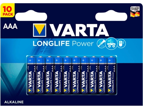 Baterías VARTA HIGH ENERGY AAA LR03 (10 Uni)