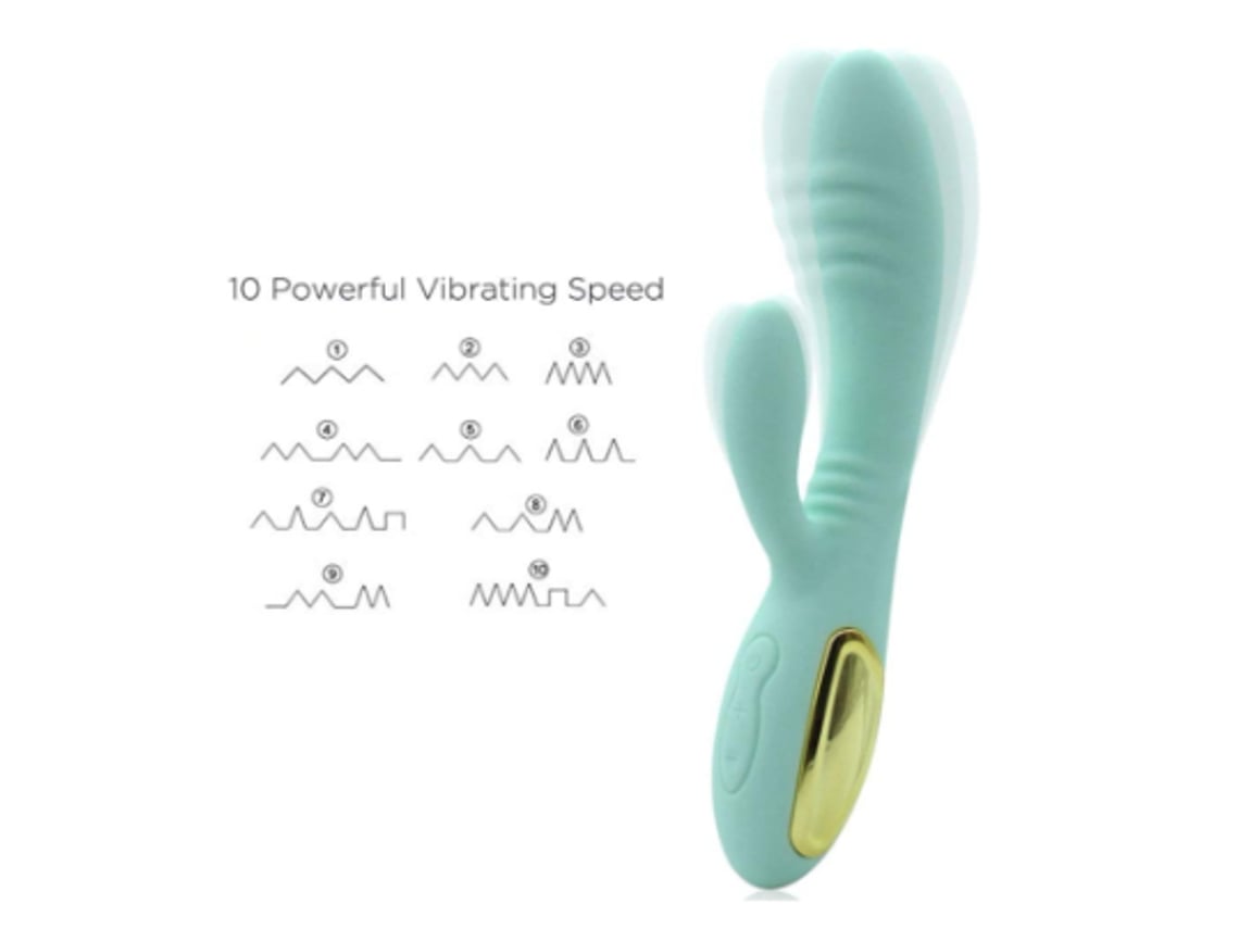 Chronus Vibrador Juguete Sexual para Mujer Impermeable Silicona Chupando  Clítoris Verde BISBISOUS | Worten.es