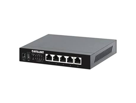 INTELLINET 561921 Switch Ethernet Po 5 Puertos 2,5 g Negro INTELLINET