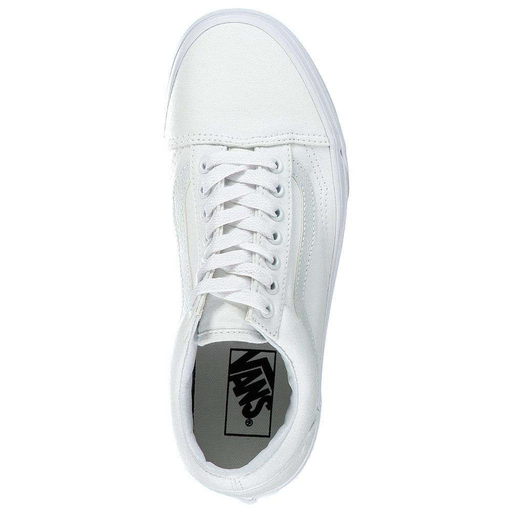 Zapatillas Vans Treinadores old skool hombre 34.5 blanco suedecanvas deportivas unisex