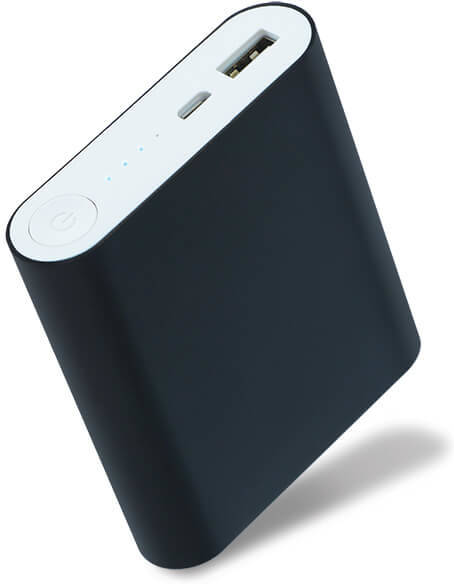 Powerbank Setty Gsm016261 8000 mah usb microusb negro 8000mah batería externa