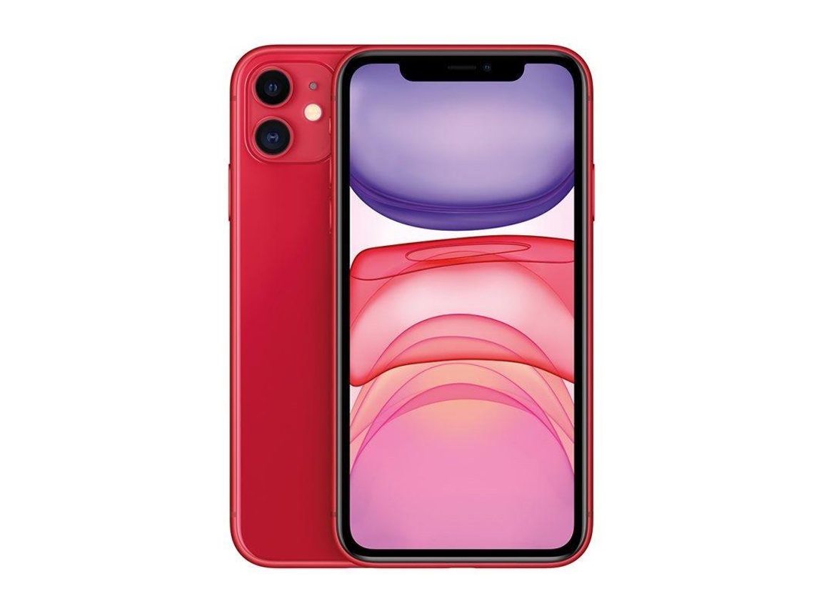 iPhone 11 APPLE (Reacondicionado Marcas Mínimas - 6.1'' - 64 GB - Rojo)