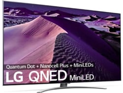 TV LG 75QNED866QA (QNED Mini LED - 75'' - 189 cm - 4K Ultra HD - Smart TV)