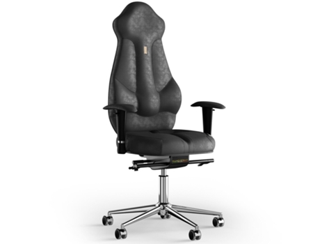 Silla de Escritorio Ergonomica KULIK SYSTEM Tejido Imperial (Antara - Negro -130x50x50cm)