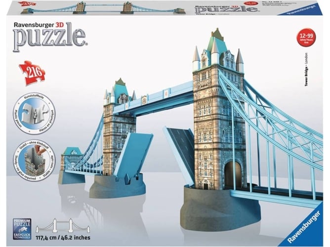 Puzzle 3d Runadrake torre de londres edad 12 216