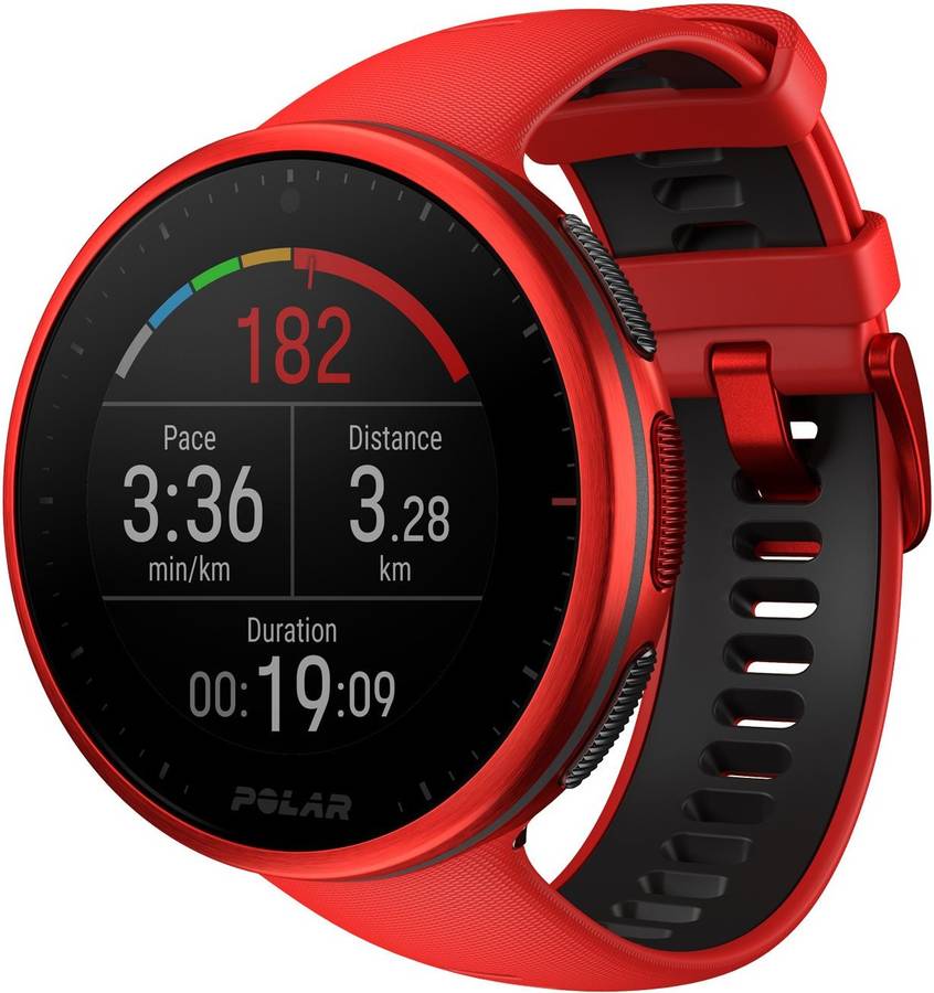 Reloj Deportivo POLAR VANTAGE V2 (Bluetooth - Autonomía hasta 40 horas - Rojo)