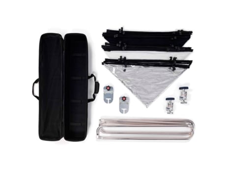 Kit Tudo Em Um Pequeno Refletor MANFROTTO Pro Scrim 1,1x1,2 M