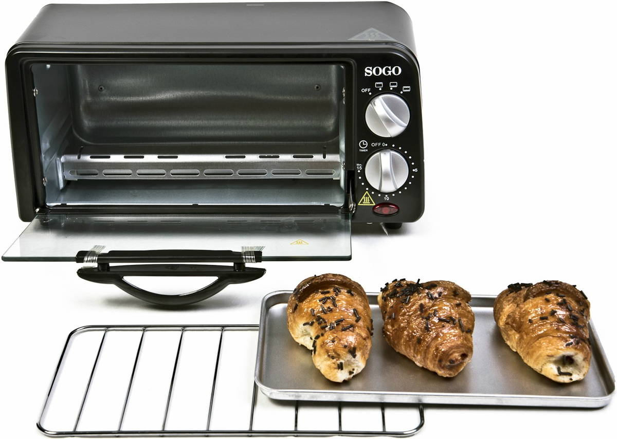 Mini horno SOGO HOR-SS-103 (Capacidad 6 L - 650 W)