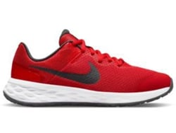 Zapatillas Deportivas NIKE Revolution 6 Nn Gs (Rojo - Tejido, Material Sintético- 38,5)