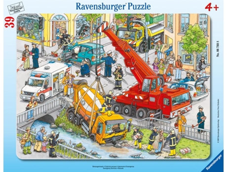 Puzzle RAVENSBURGER 00.006.768 rompecabezas 39 pieza(s) Ciudad