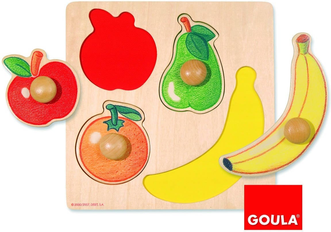 Puzzle JUMBO Fruits (4 Piezas)