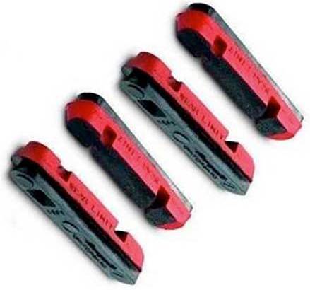 Campagnolo Cp317 Patines de freno unisex adulto rojo talla para bicicleta hyperonbora pack of 4 caliper