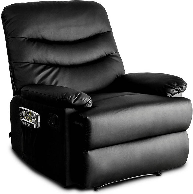 Sillón de Masaje CLOEN. AH-AR30200NG (Negro - Piel Sintética - 97x97x84 cm)