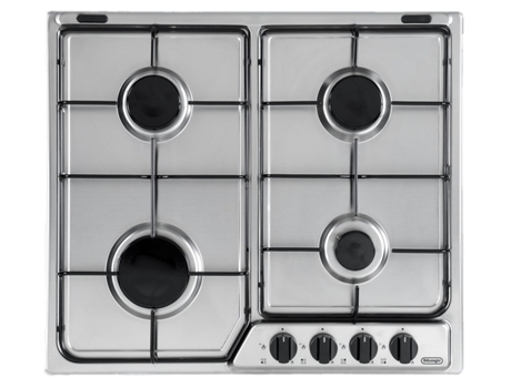 Placa de Gas DE LONGHI YAF46 ASV (58 cm - Inox)