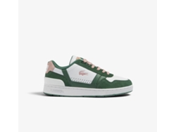 Zapatillas LACOSTE T-Clip 123 4 Mujer (37 - Verde)