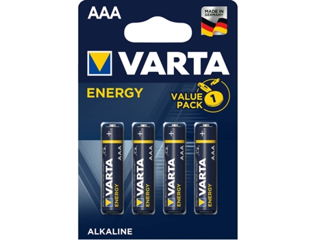 Baterías VARTA LR3 AAA (4 Uni)