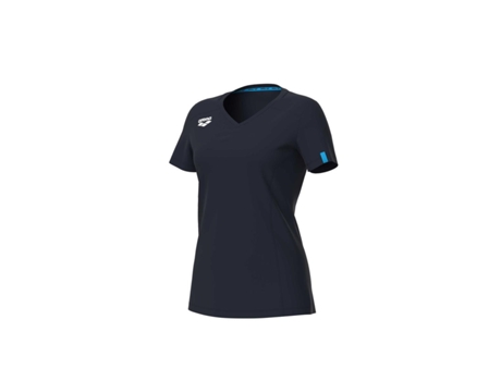 Camiseta de Mujer para Natación ARENA Team Panel Azul (XL)